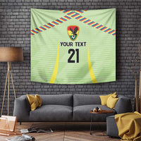 Bolivia Football Custom Tapestry Wiphala Flag Pattern Spirit