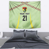 Bolivia Football Custom Tapestry Wiphala Flag Pattern Spirit