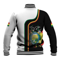 Bolivia Simple Coat of Arm Baseball Jacket