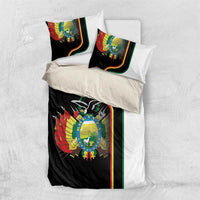 Bolivia Simple Coat of Arm Bedding Set