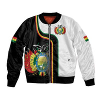 Bolivia Simple Coat of Arm Bomber Jacket