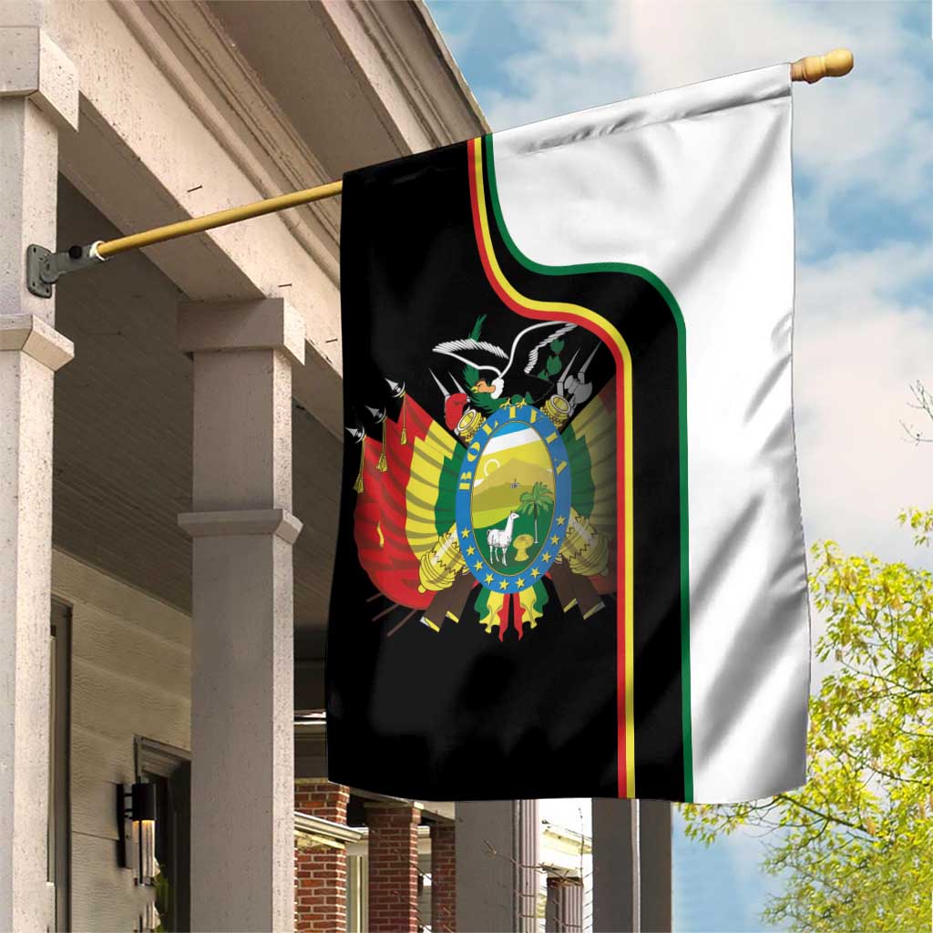 Bolivia Simple Coat of Arm Garden Flag