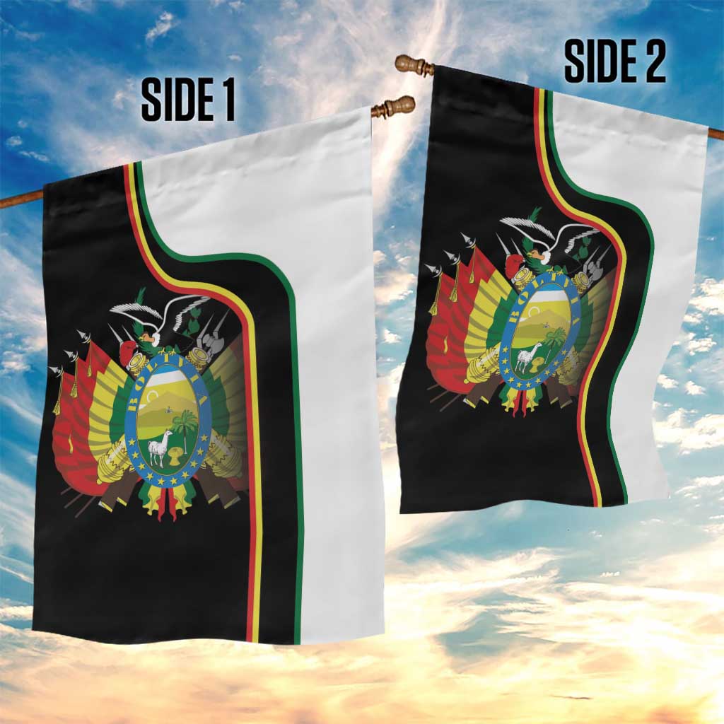 Bolivia Simple Coat of Arm Garden Flag