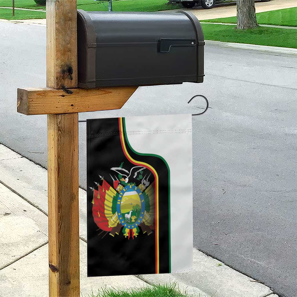 Bolivia Simple Coat of Arm Garden Flag