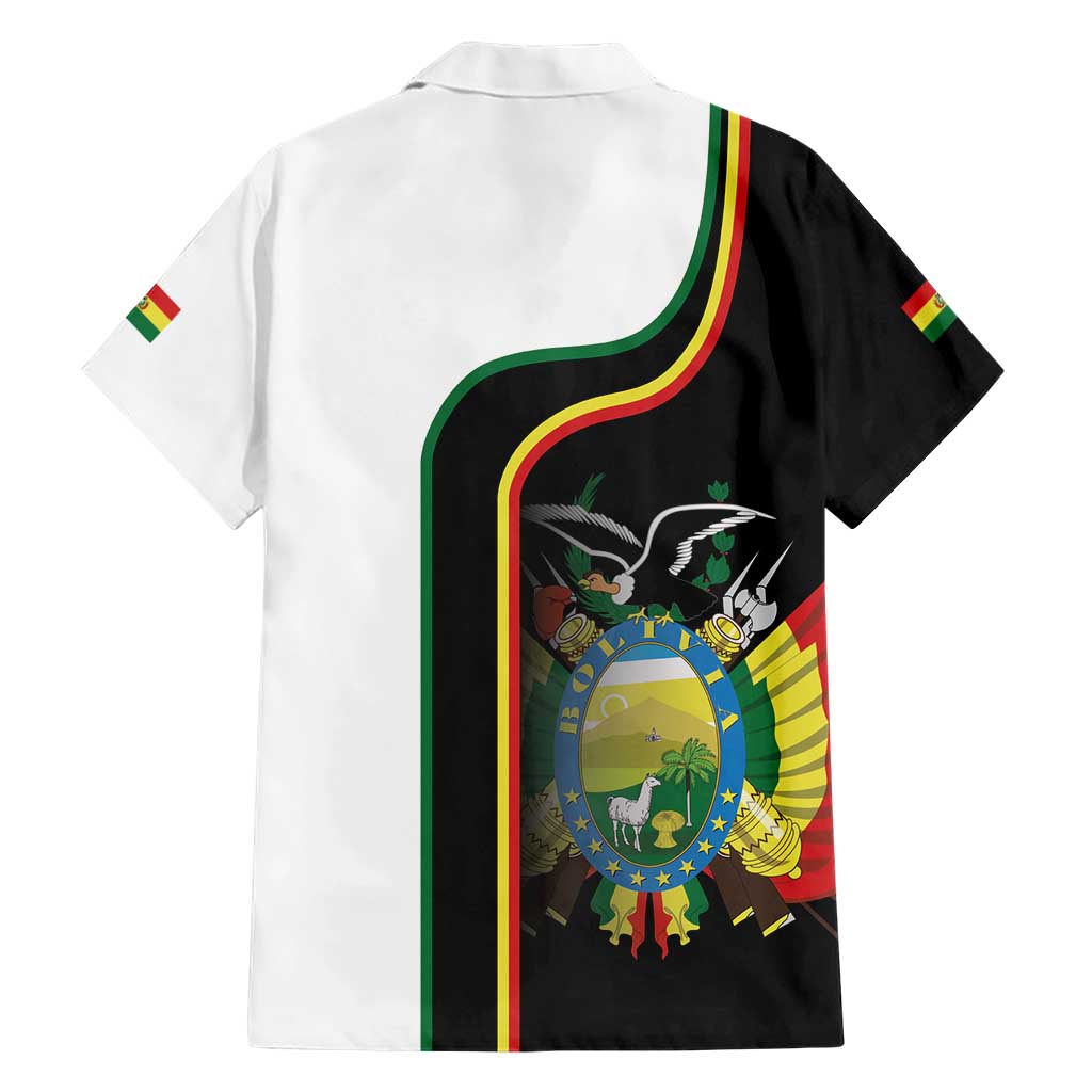 Bolivia Simple Coat of Arm Hawaiian Shirt