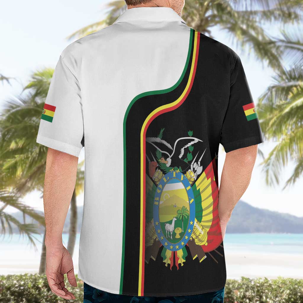 Bolivia Simple Coat of Arm Hawaiian Shirt