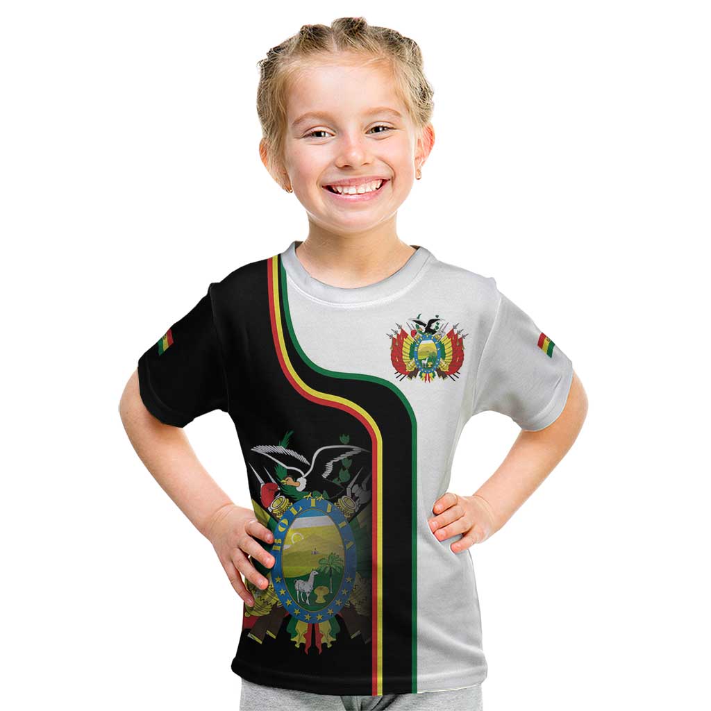 Bolivia Simple Coat of Arm Kid T Shirt