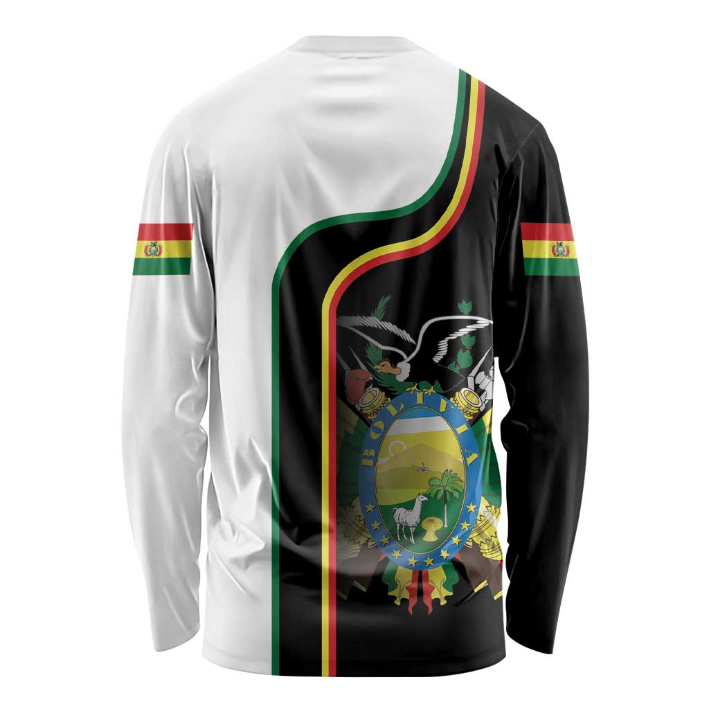 Bolivia Simple Coat of Arm Long Sleeve Shirt