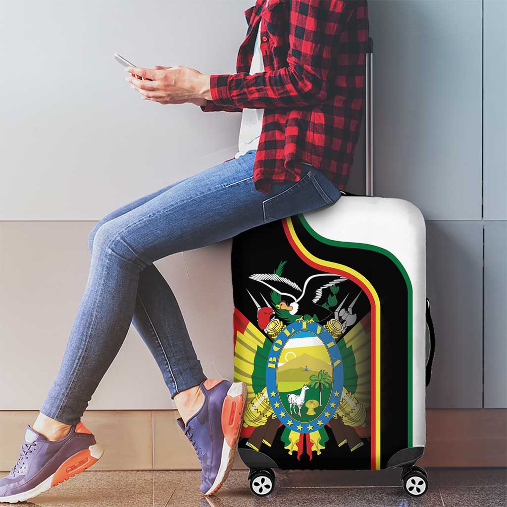 Bolivia Simple Coat of Arm Luggage Cover