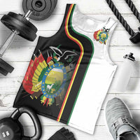 Bolivia Simple Coat of Arm Men Tank Top