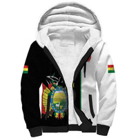 Bolivia Simple Coat of Arm Sherpa Hoodie