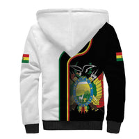 Bolivia Simple Coat of Arm Sherpa Hoodie
