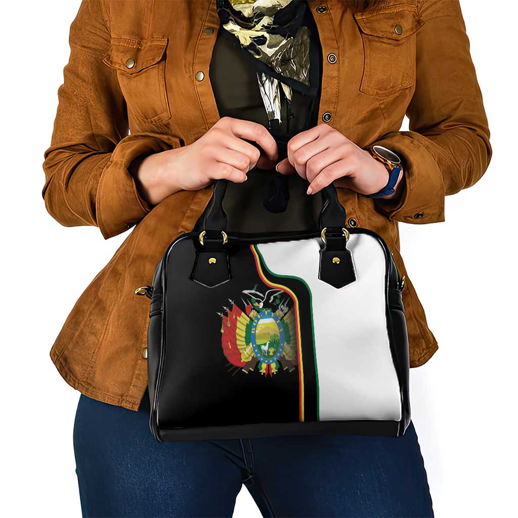 Bolivia Simple Coat of Arm Shoulder Handbag