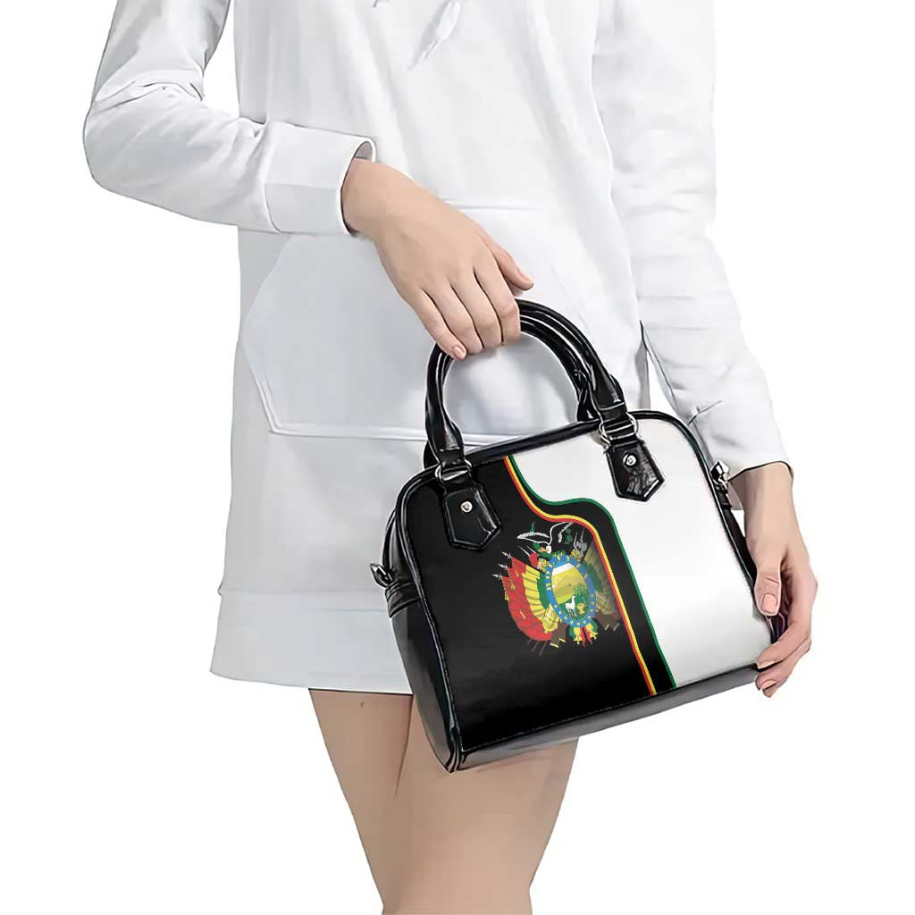 Bolivia Simple Coat of Arm Shoulder Handbag