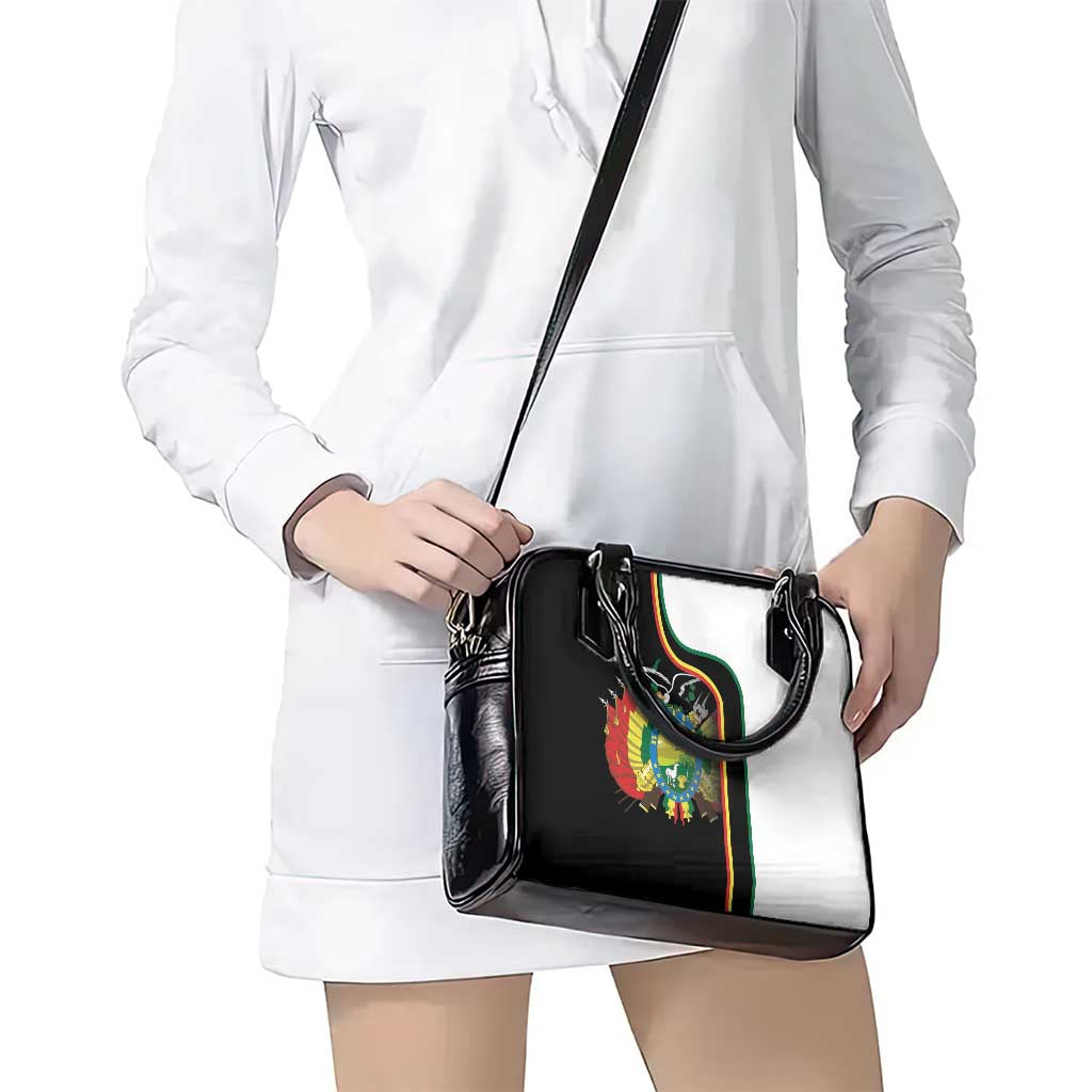 Bolivia Simple Coat of Arm Shoulder Handbag