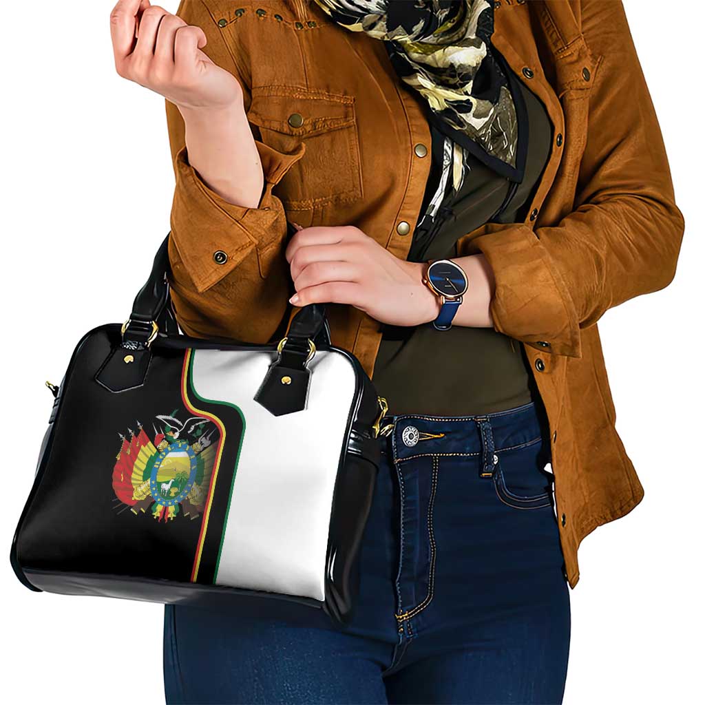 Bolivia Simple Coat of Arm Shoulder Handbag