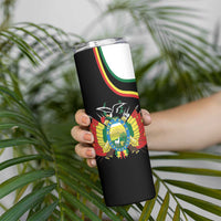 Bolivia Simple Coat of Arm Skinny Tumbler