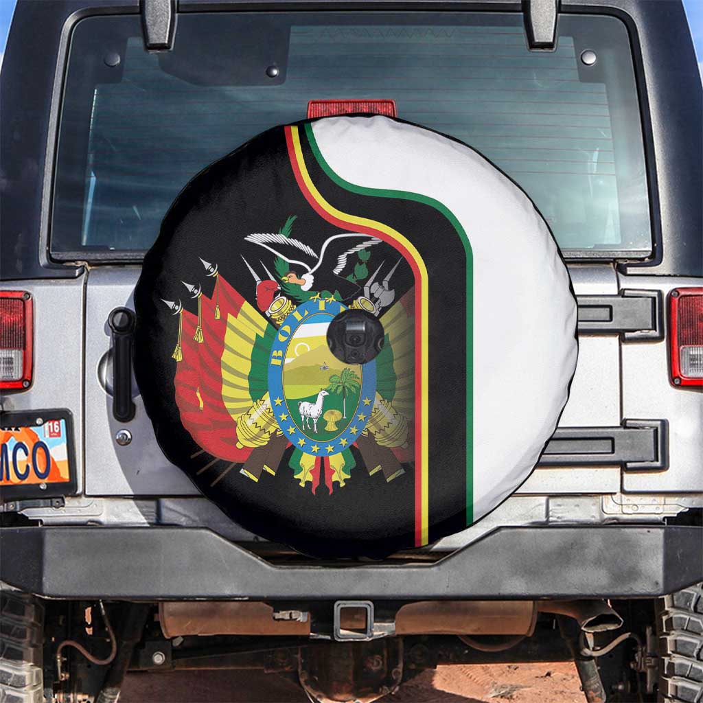 Bolivia Simple Coat of Arm Spare Tire Cover
