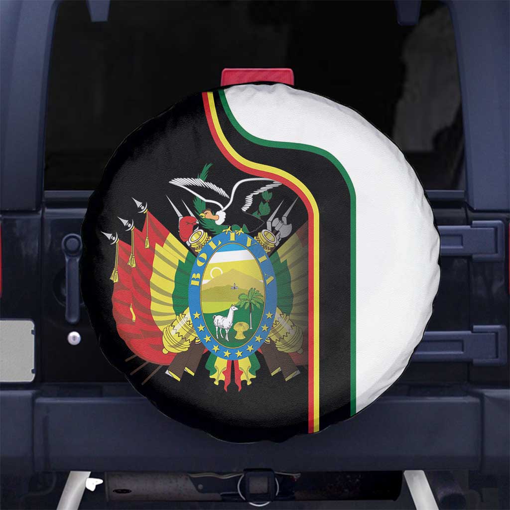 Bolivia Simple Coat of Arm Spare Tire Cover
