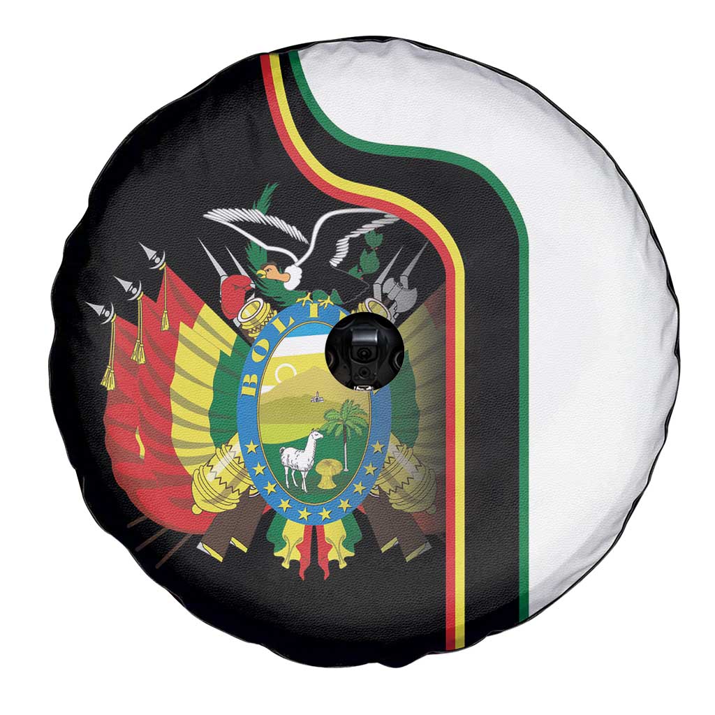 Bolivia Simple Coat of Arm Spare Tire Cover