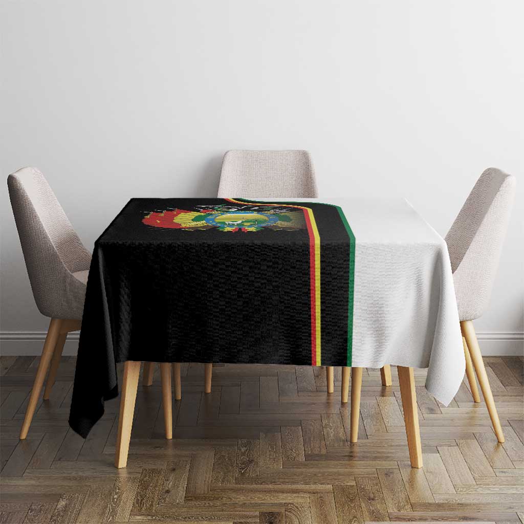 Bolivia Simple Coat of Arm Tablecloth