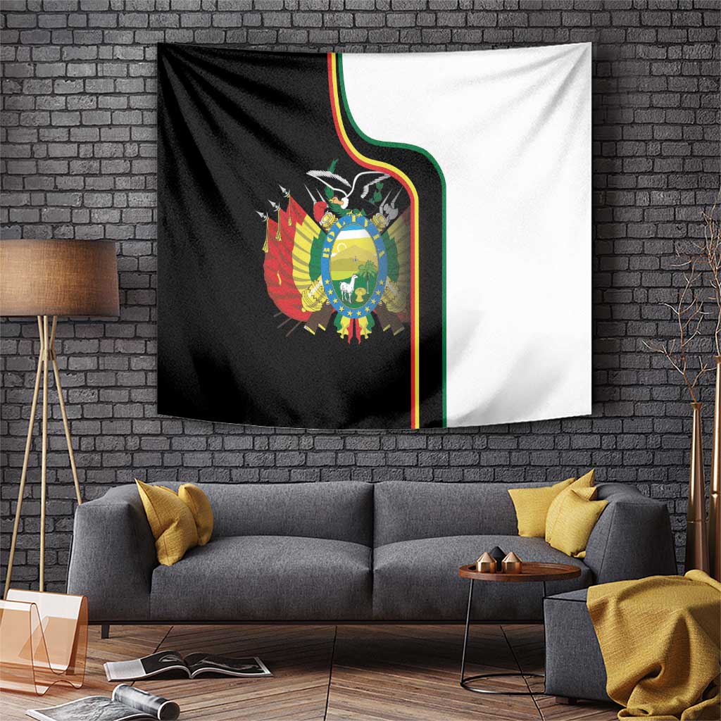 Bolivia Simple Coat of Arm Tapestry