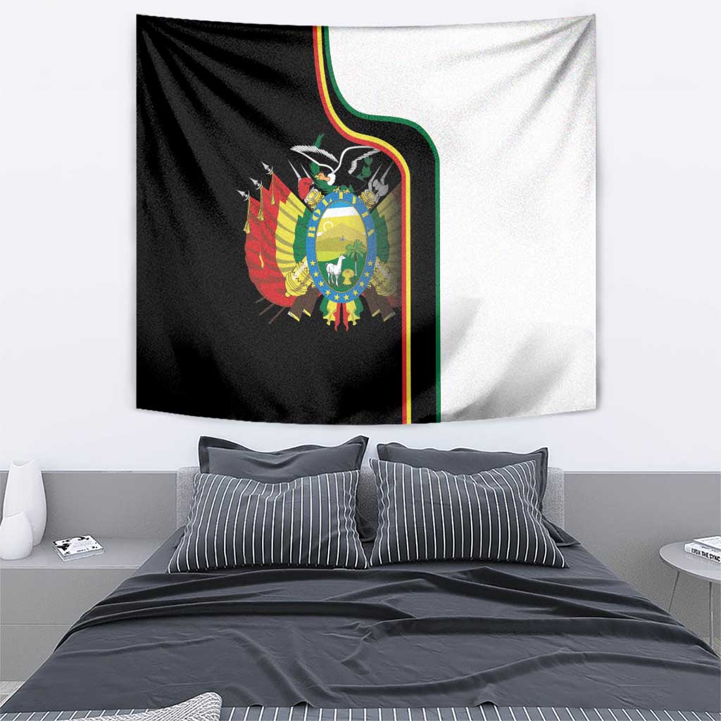 Bolivia Simple Coat of Arm Tapestry