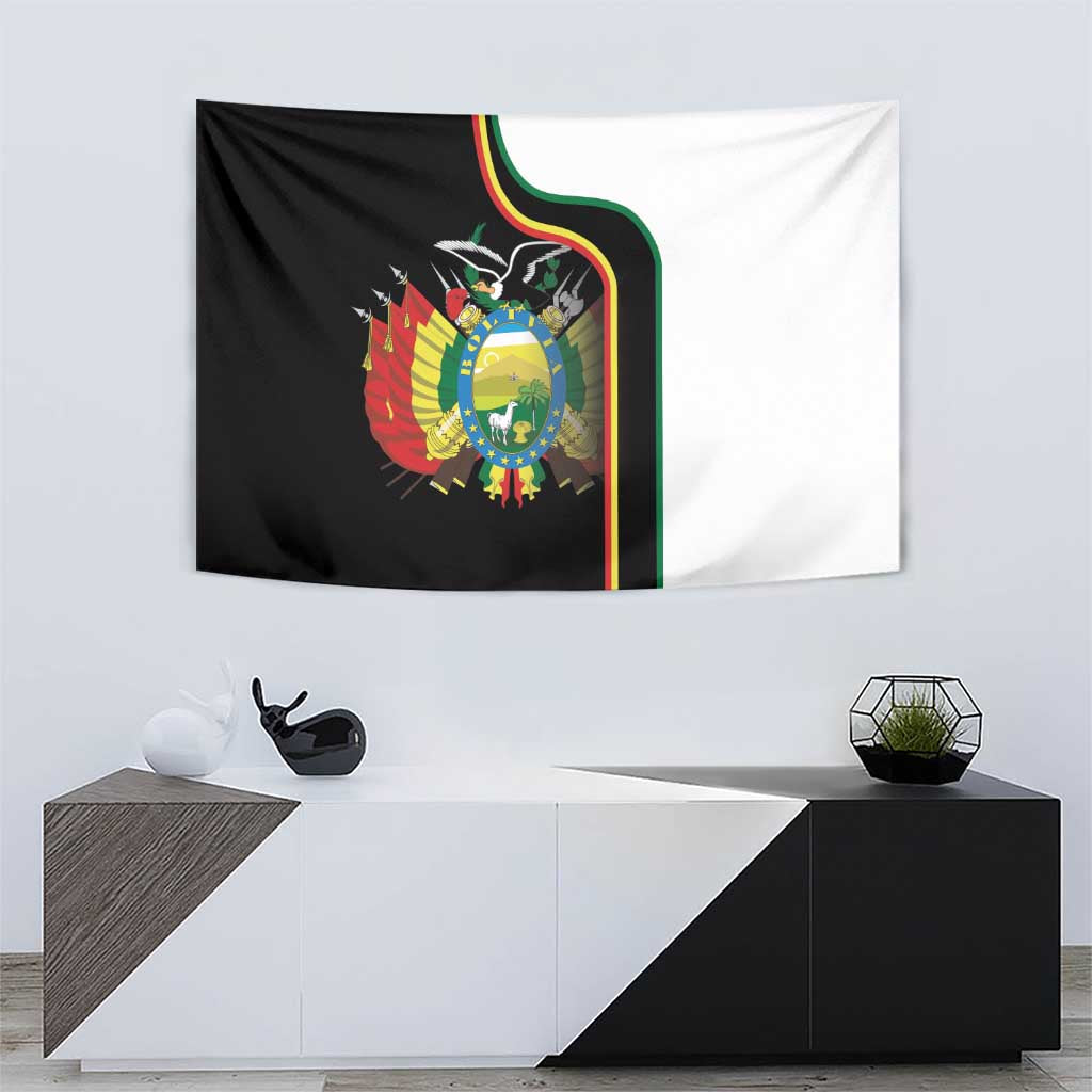 Bolivia Simple Coat of Arm Tapestry