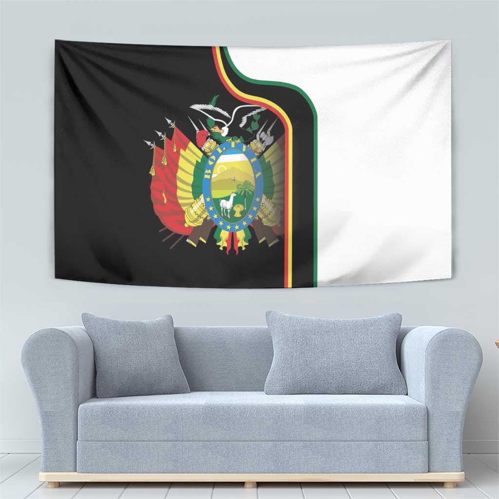 Bolivia Simple Coat of Arm Tapestry