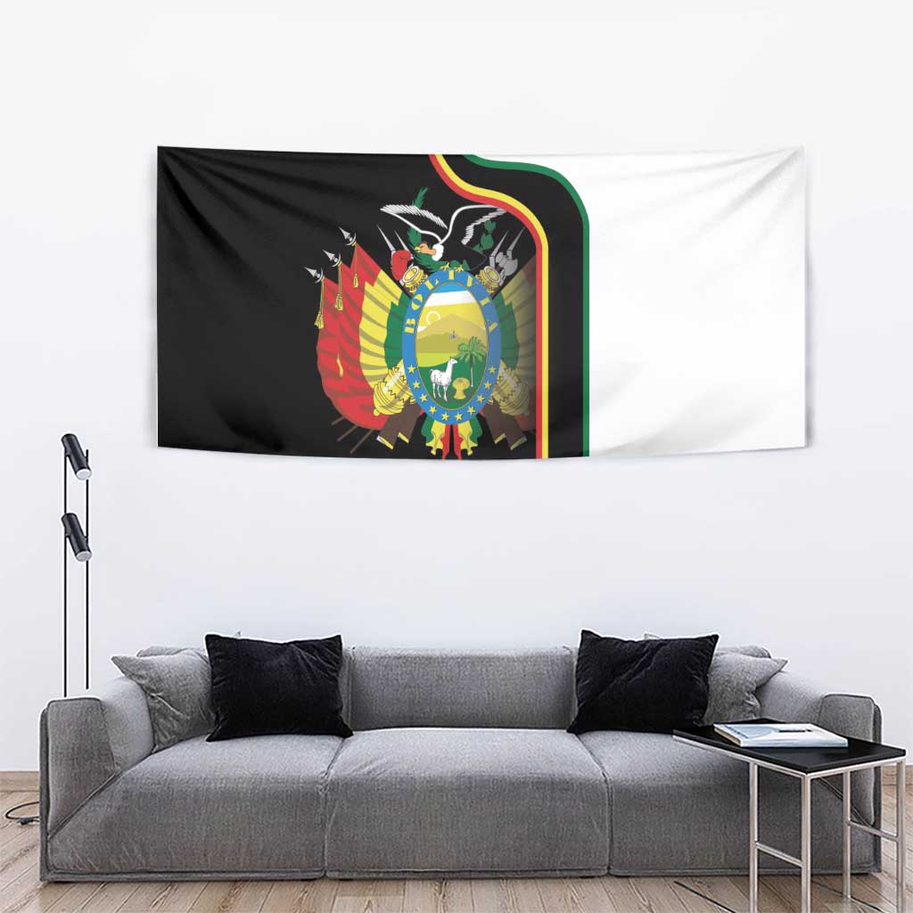 Bolivia Simple Coat of Arm Tapestry