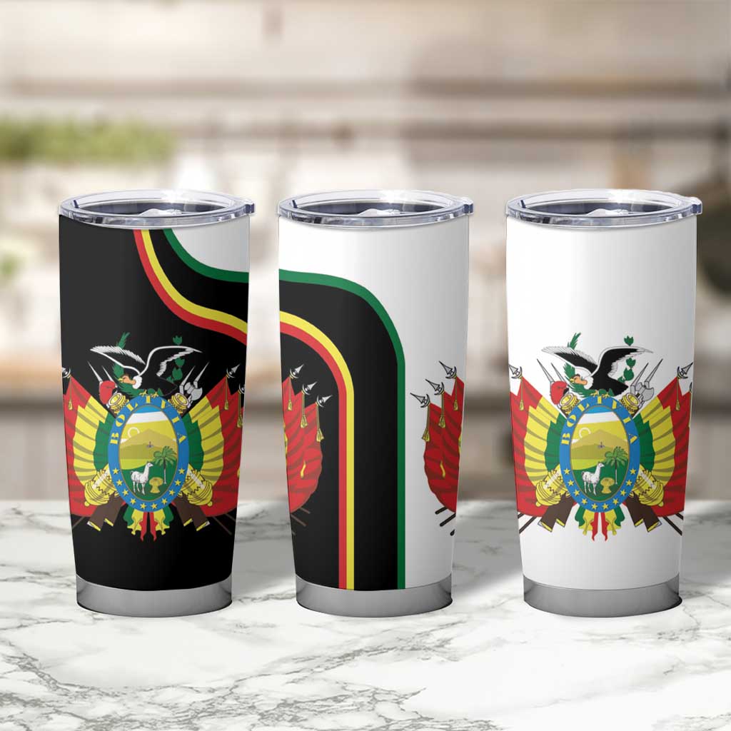 Bolivia Simple Coat of Arm Tumbler Cup