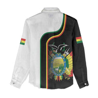 Bolivia Simple Coat of Arm Women Casual Shirt