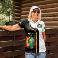 Bolivia Simple Coat of Arm Women Polo Shirt