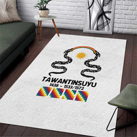 Inca Empire Tawantinsuyu Area Rug Realm of the Four Parts