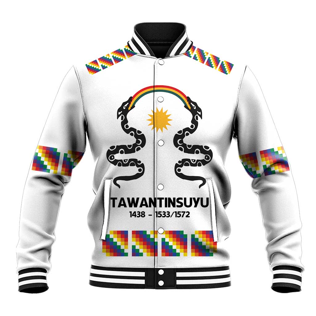 Inca Empire Tawantinsuyu Baseball Jacket Realm of the Four Parts