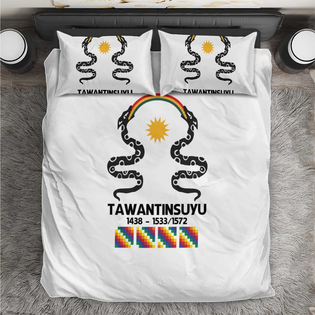Inca Empire Tawantinsuyu Bedding Set Realm of the Four Parts