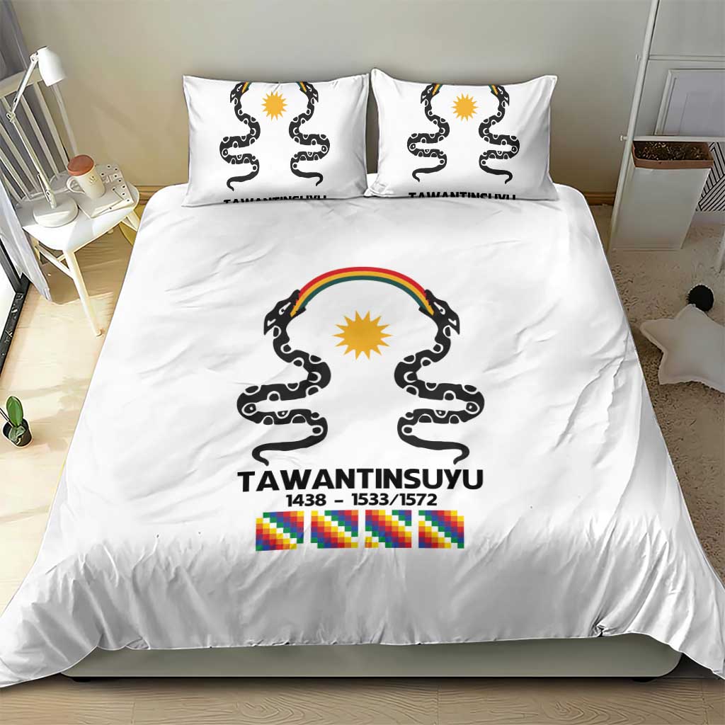 Inca Empire Tawantinsuyu Bedding Set Realm of the Four Parts