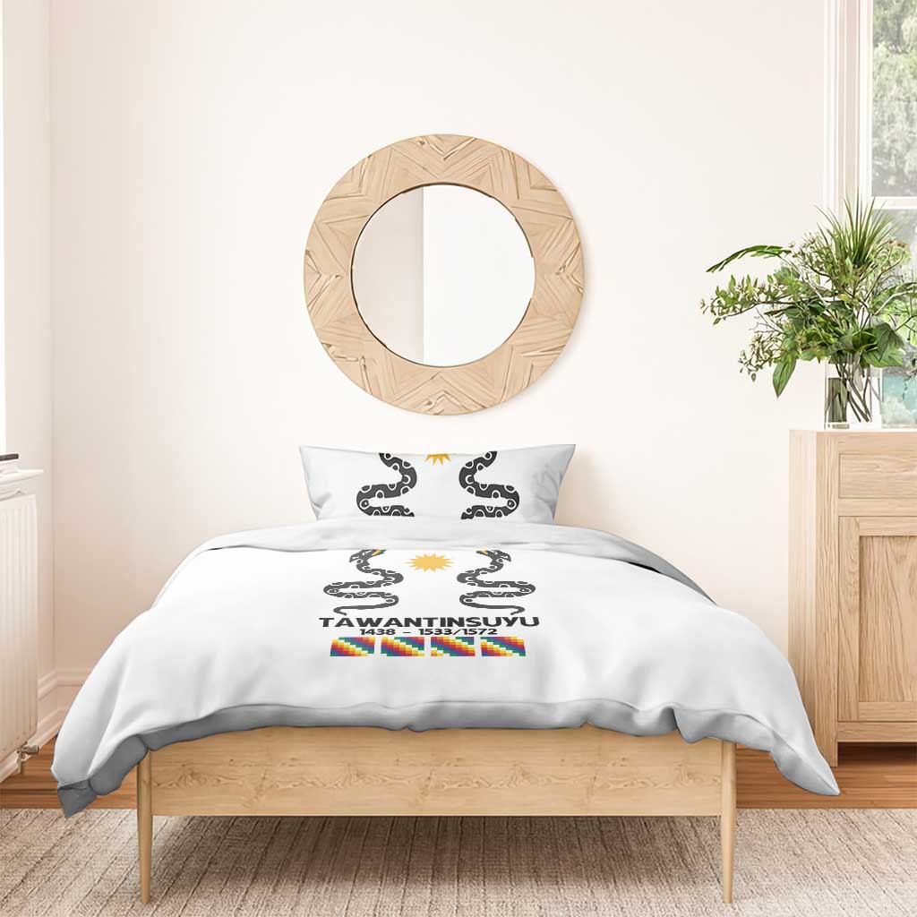 Inca Empire Tawantinsuyu Bedding Set Realm of the Four Parts