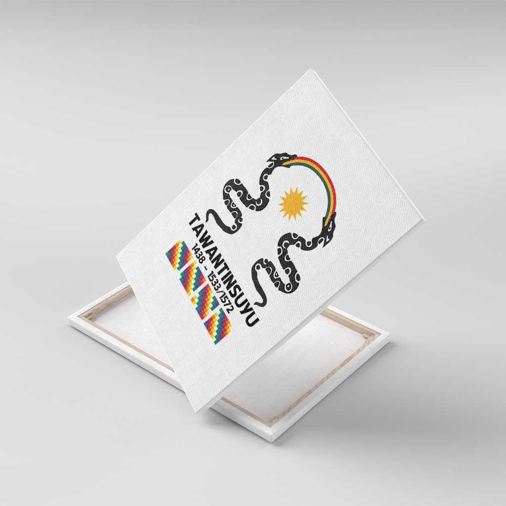 Inca Empire Tawantinsuyu Canvas Wall Art Realm of the Four Parts