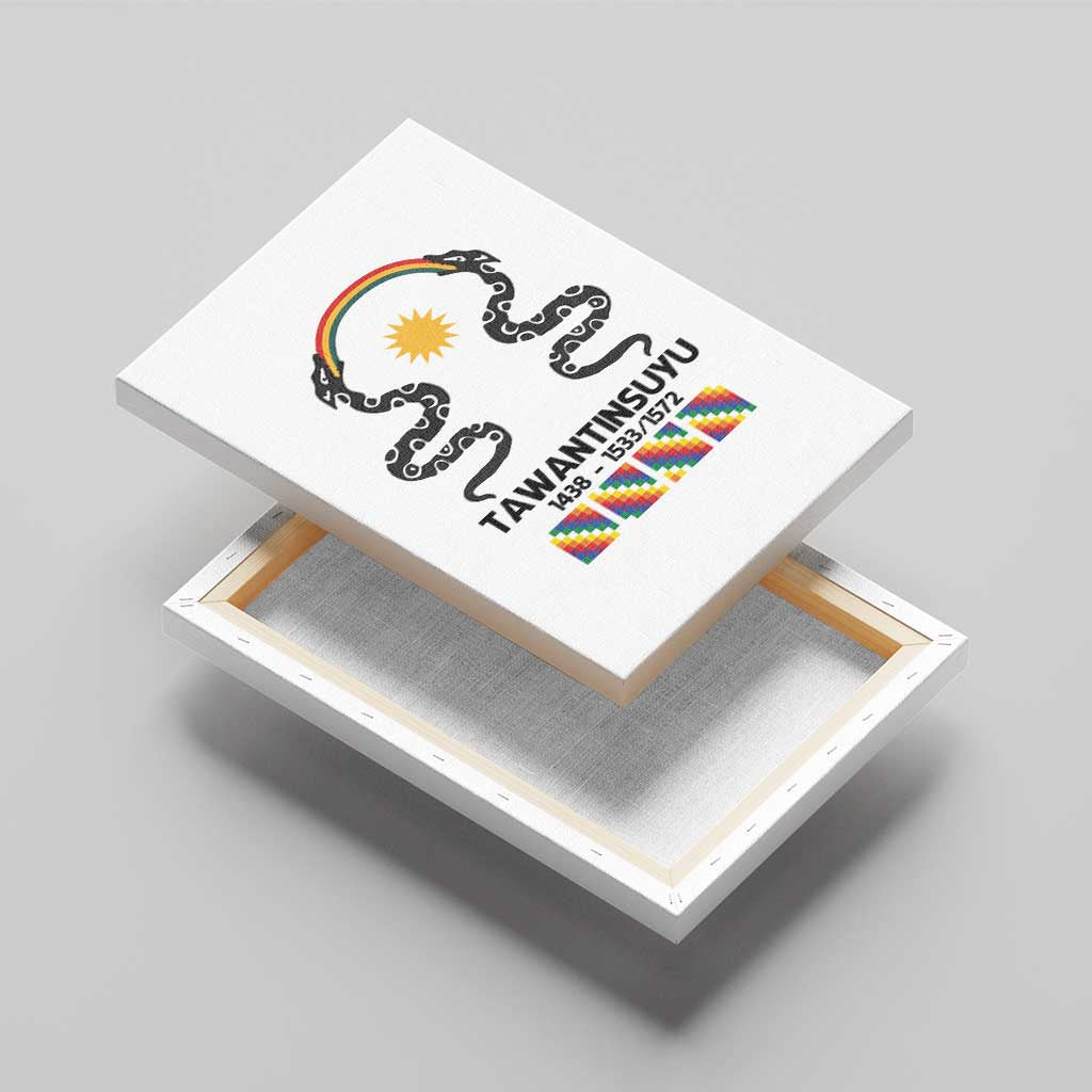 Inca Empire Tawantinsuyu Canvas Wall Art Realm of the Four Parts