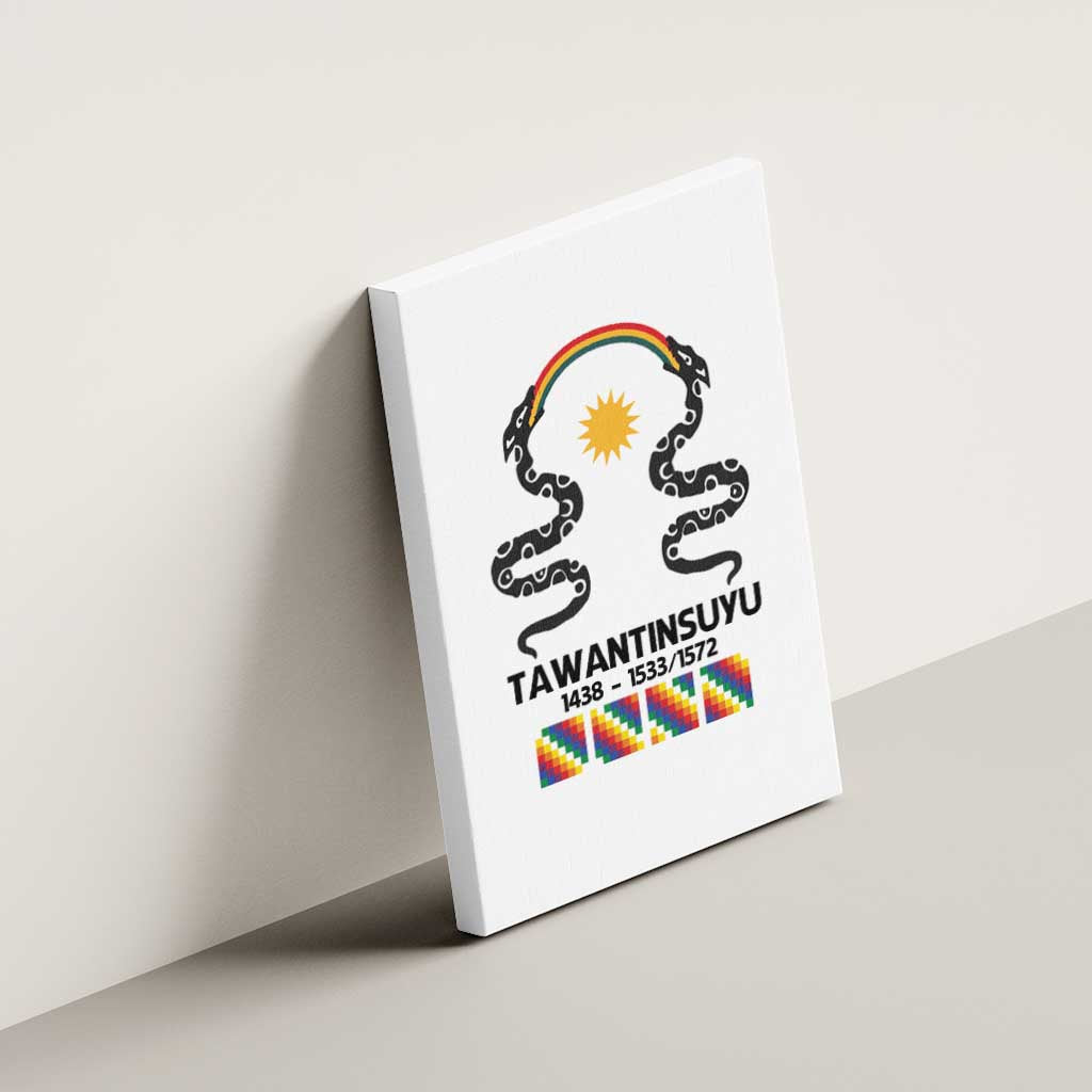 Inca Empire Tawantinsuyu Canvas Wall Art Realm of the Four Parts