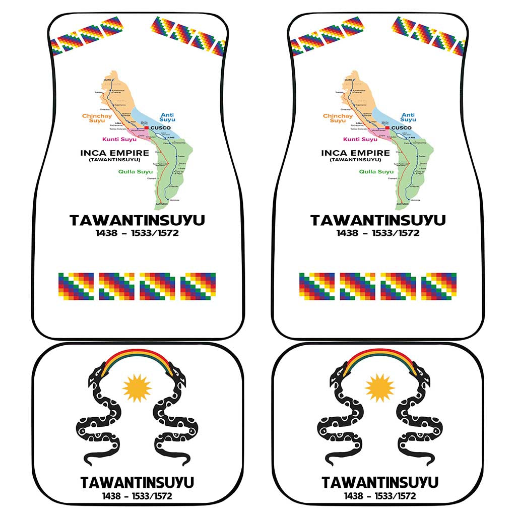 Inca Empire Tawantinsuyu Car Mats Realm of the Four Parts
