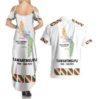 Inca Empire Tawantinsuyu Couples Matching Summer Maxi Dress and Hawaiian Shirt Realm of the Four Parts