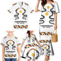 Inca Empire Tawantinsuyu Family Matching Mermaid Dress and Hawaiian Shirt Realm of the Four Parts