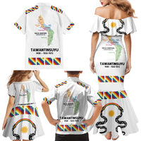 Inca Empire Tawantinsuyu Family Matching Mermaid Dress and Hawaiian Shirt Realm of the Four Parts