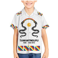 Inca Empire Tawantinsuyu Family Matching Mermaid Dress and Hawaiian Shirt Realm of the Four Parts