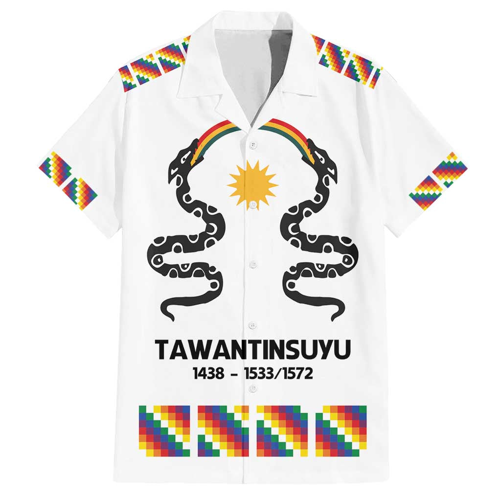 Inca Empire Tawantinsuyu Family Matching Puletasi and Hawaiian Shirt Realm of the Four Parts