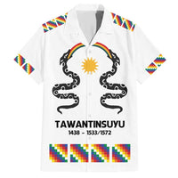 Inca Empire Tawantinsuyu Family Matching Short Sleeve Bodycon Dress and Hawaiian Shirt Realm of the Four Parts