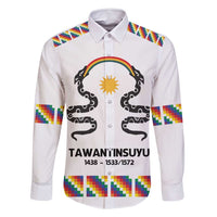 Inca Empire Tawantinsuyu Family Matching Summer Maxi Dress and Hawaiian Shirt Realm of the Four Parts