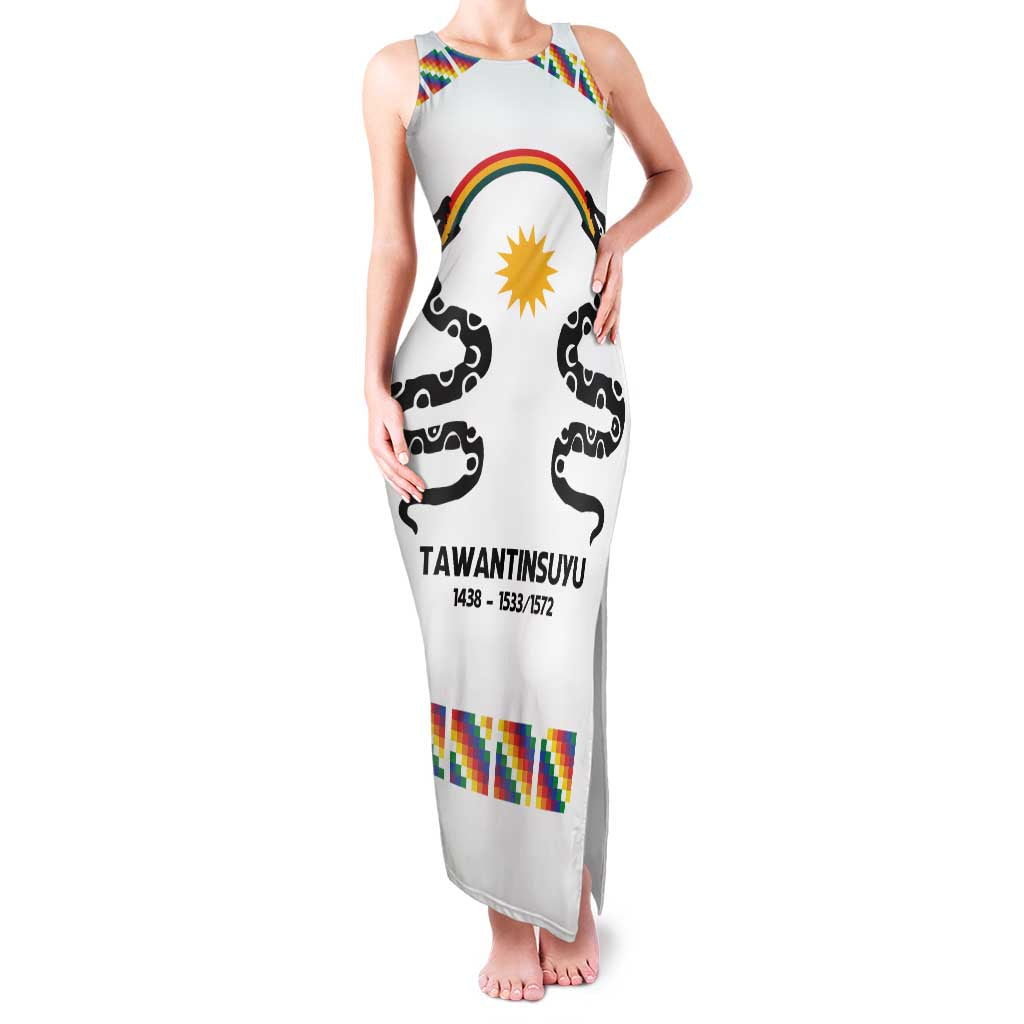 Inca Empire Tawantinsuyu Family Matching Tank Maxi Dress and Hawaiian Shirt Realm of the Four Parts